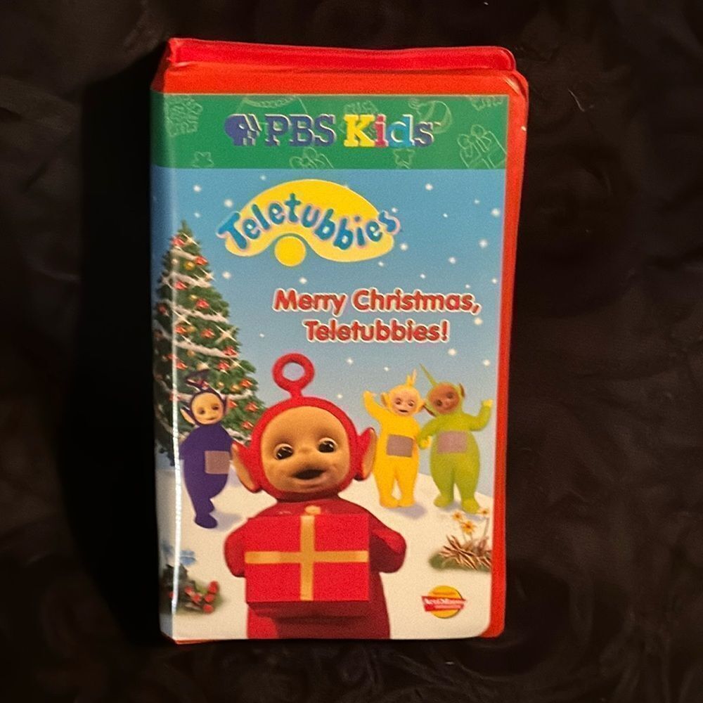 PBS KIDS TELETUBBIES CHRISTMAS VCR SET
